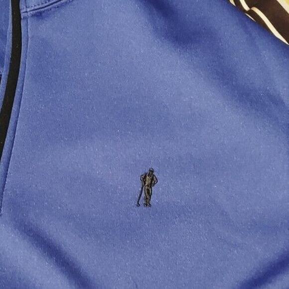 Payne Stewart Men's Sz M Long Sleeve 1/4 Zip 100% Polyes Pullover Sweatshirt - Picture 5 of 5